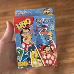 New lilo stitch uno playing cards